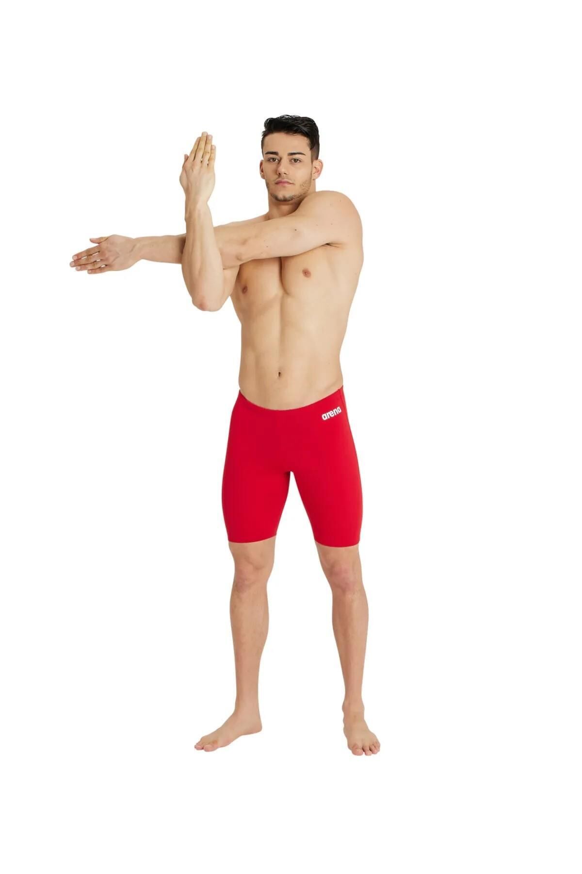 004770450 Team Swim Jammer Solid Erkek Mayo Kırmızı - 38