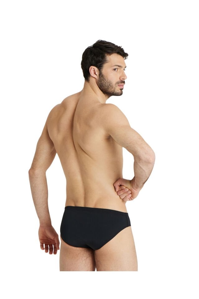 ERKEK SLİP MAYO MEN'S TEAM SWIM BRIEFS SOLID 004773535 YZM UK BEDEN Siyah - 38