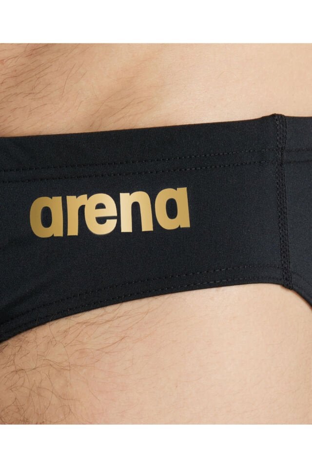 ERKEK SLİP MAYO MEN'S TEAM SWIM BRIEFS SOLID 004773535 YZM UK BEDEN Siyah - 38