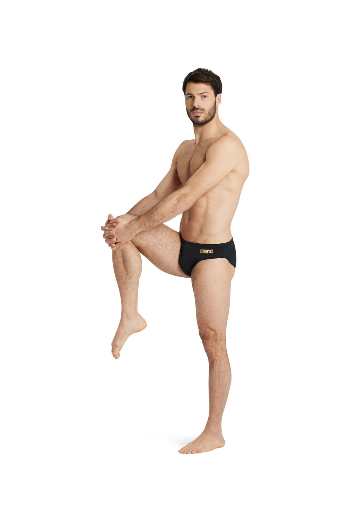 ERKEK SLİP MAYO MEN'S TEAM SWIM BRIEFS SOLID 004773535 YZM UK BEDEN Siyah - 38