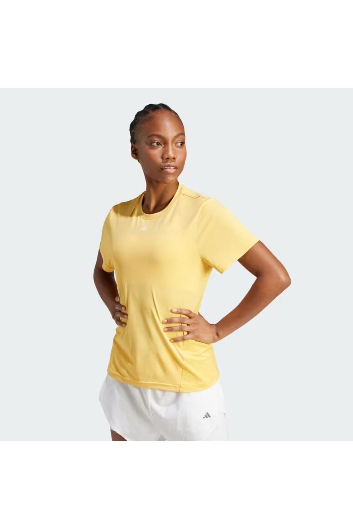 Wtr D4T T Kadın T-shirt Sarı - XS