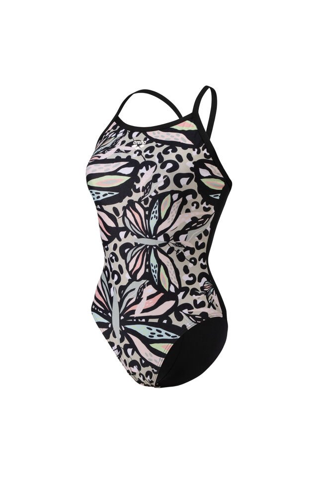 Butterflies Swimsuit Light Kadın Yüzücü Mayosu 007220550 Siyah - 38