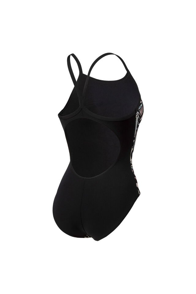 Butterflies Swimsuit Light Kadın Yüzücü Mayosu 007220550 Siyah - 38