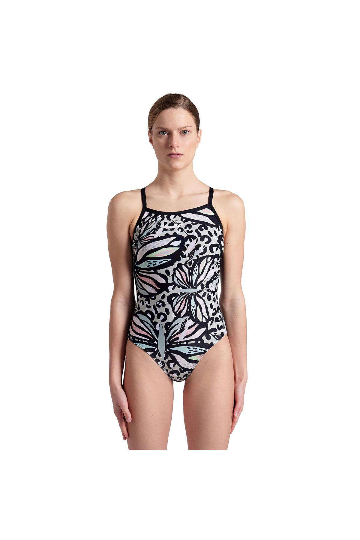Butterflies Swimsuit Light Kadın Yüzücü Mayosu 007220550 Siyah - 38