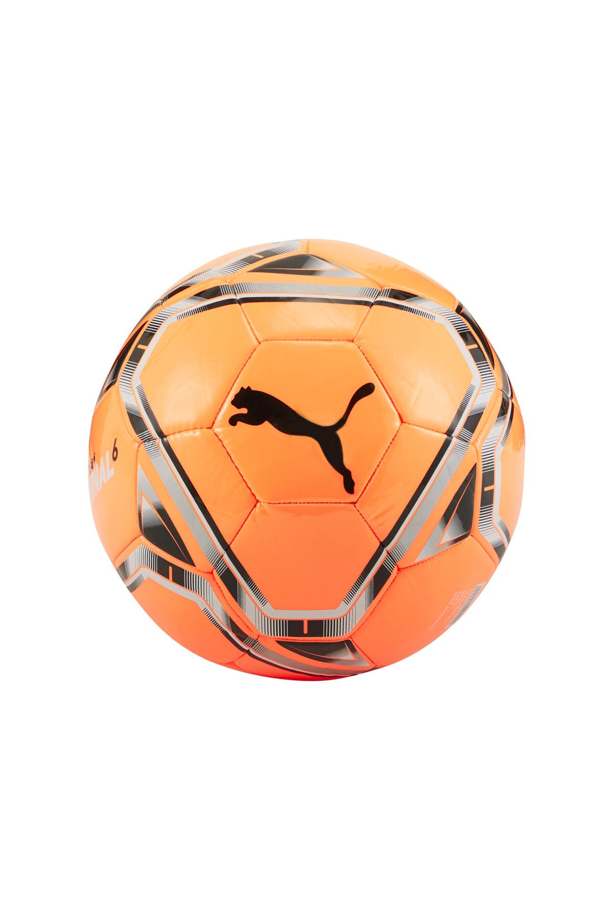 08331115 teamFINAL 21.6 MS Ball Neo Siyah Unisex Futbol Topu Sarı
