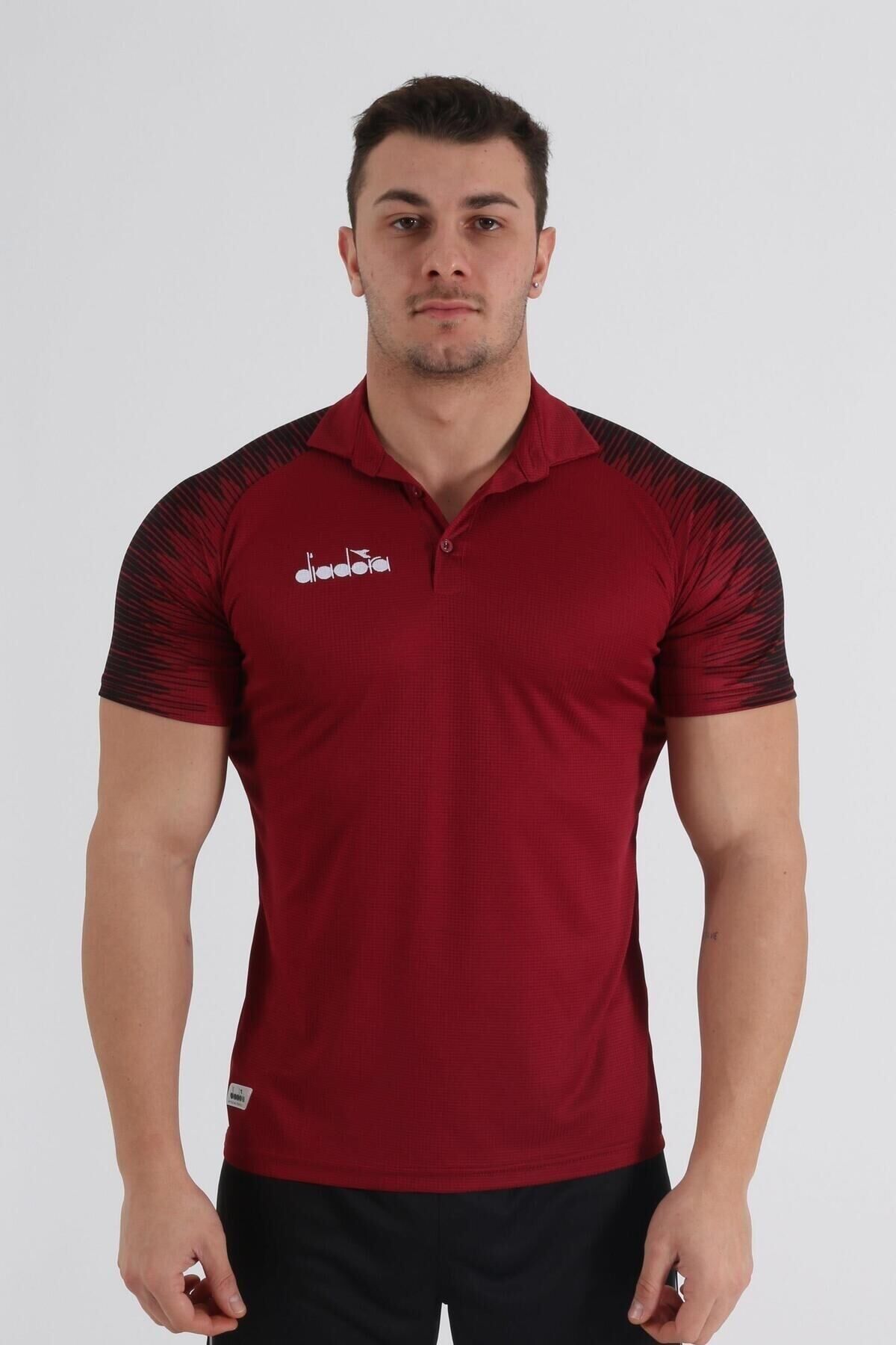 Ritim Kamp Polo T-Shirt Bordo Bordo - 2XL