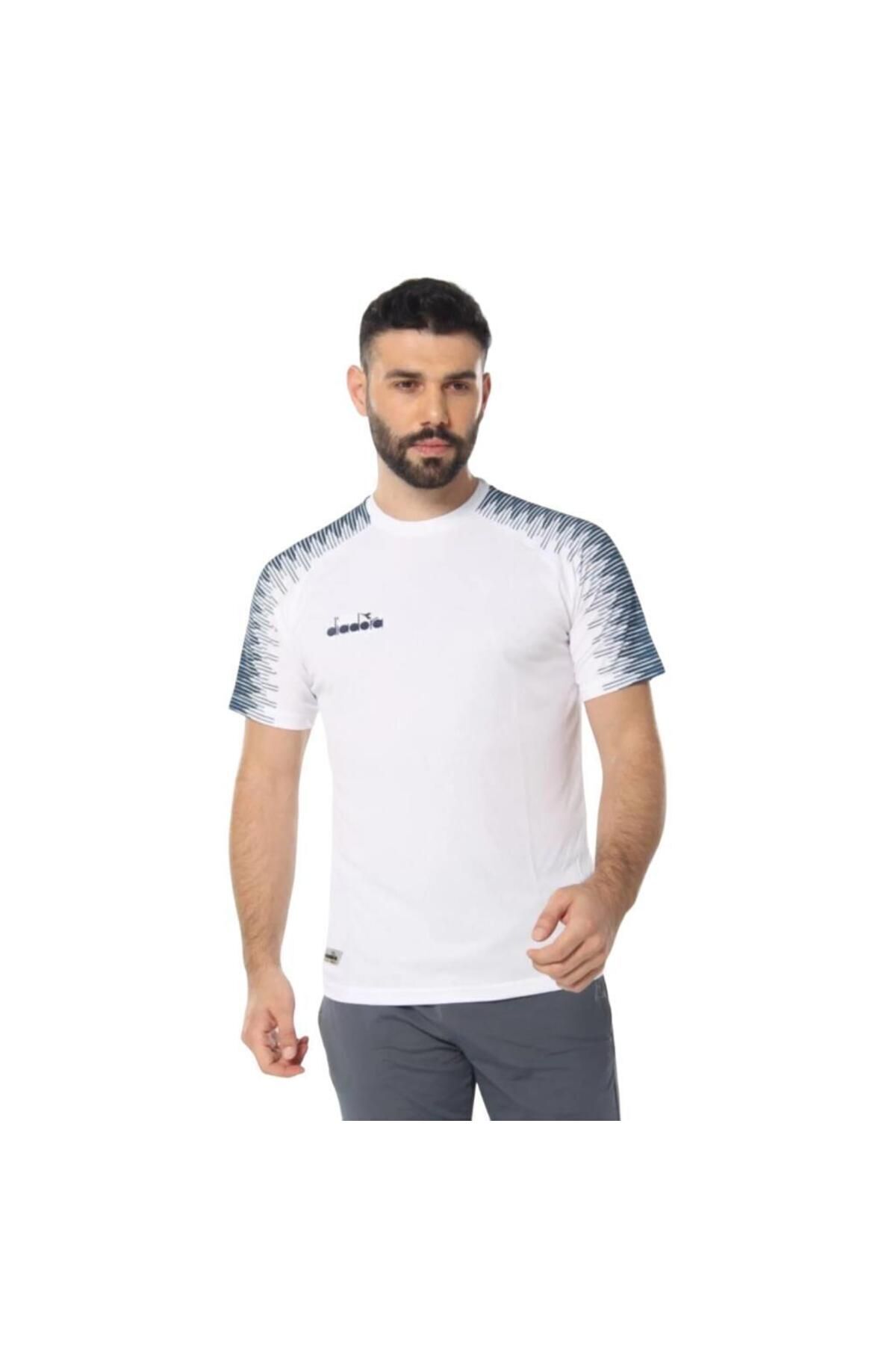 Ritim Antrenman T-shirt Beyaz Beyaz - 3XL