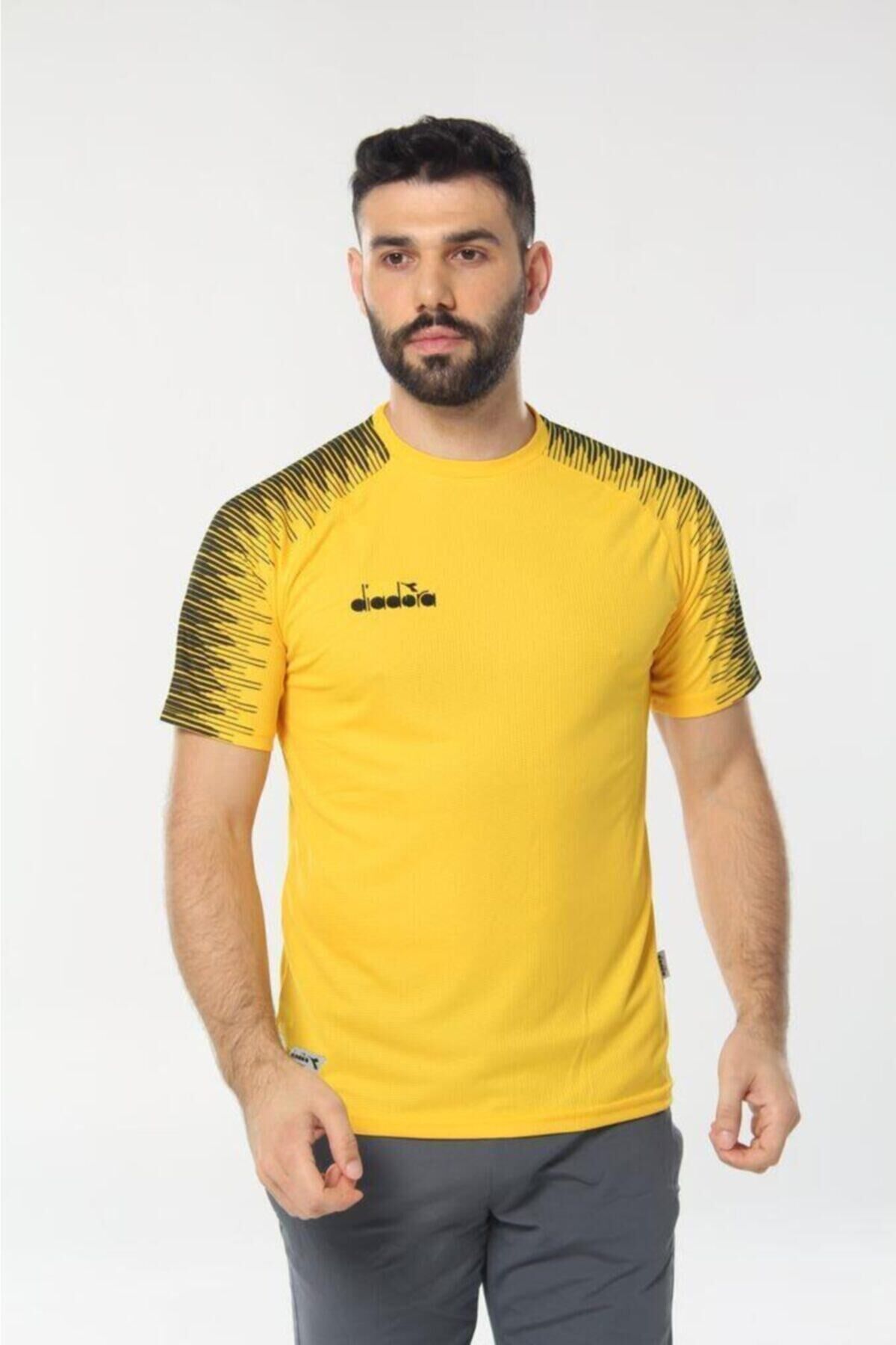 Ritim Antrenman T-shirt Beyaz Sari - S