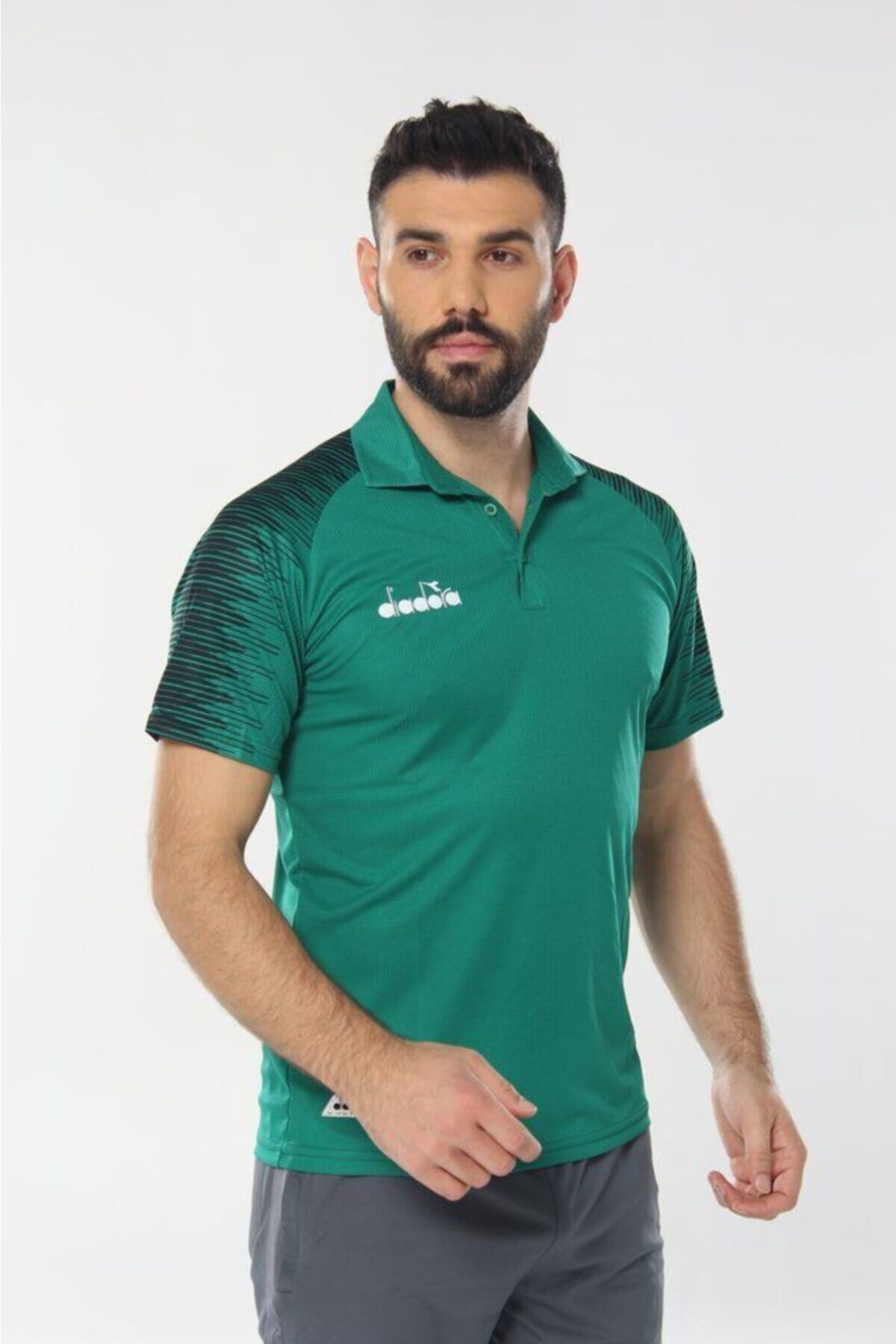 Unisex Beyaz Ritim Kamp Polo T-shirt Yeşi̇l - 2XL