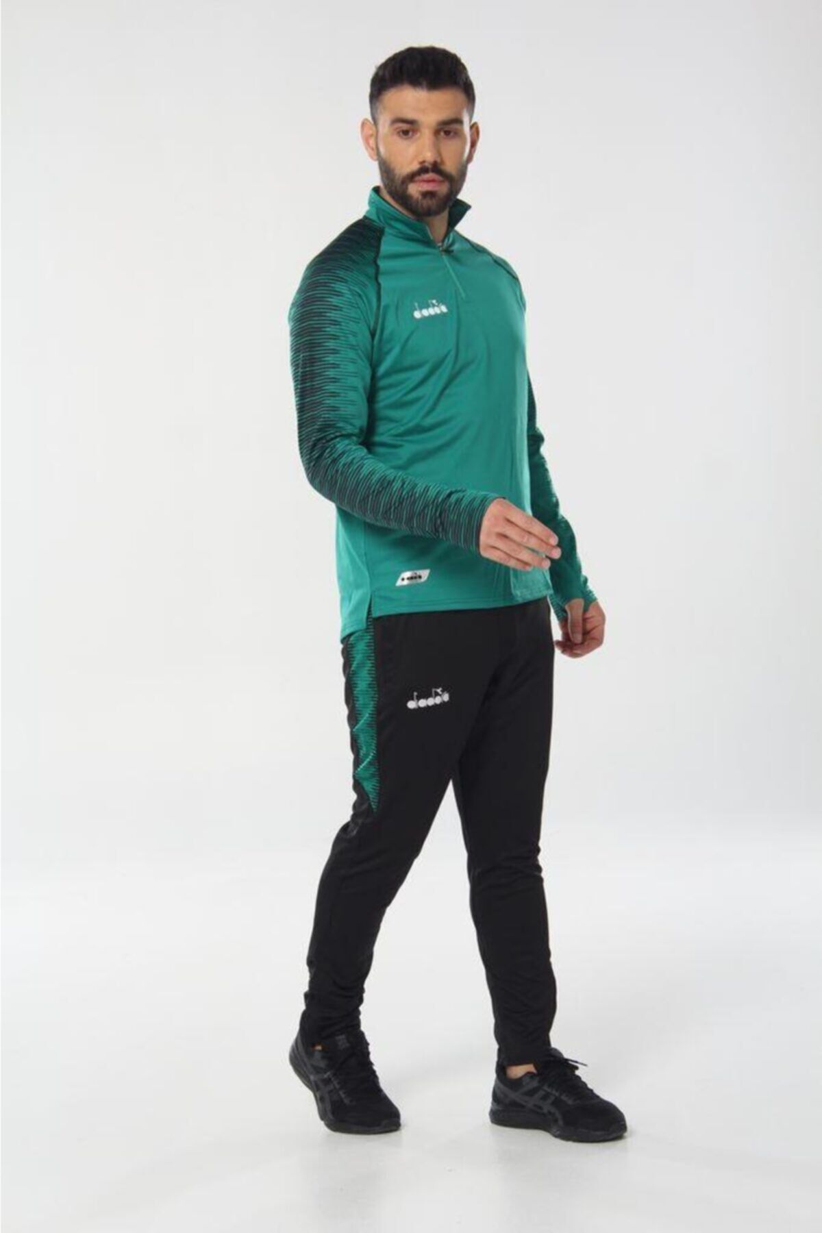Unisex Gri Ritim Antrenman Eşofman Yeşi̇l - 3XL
