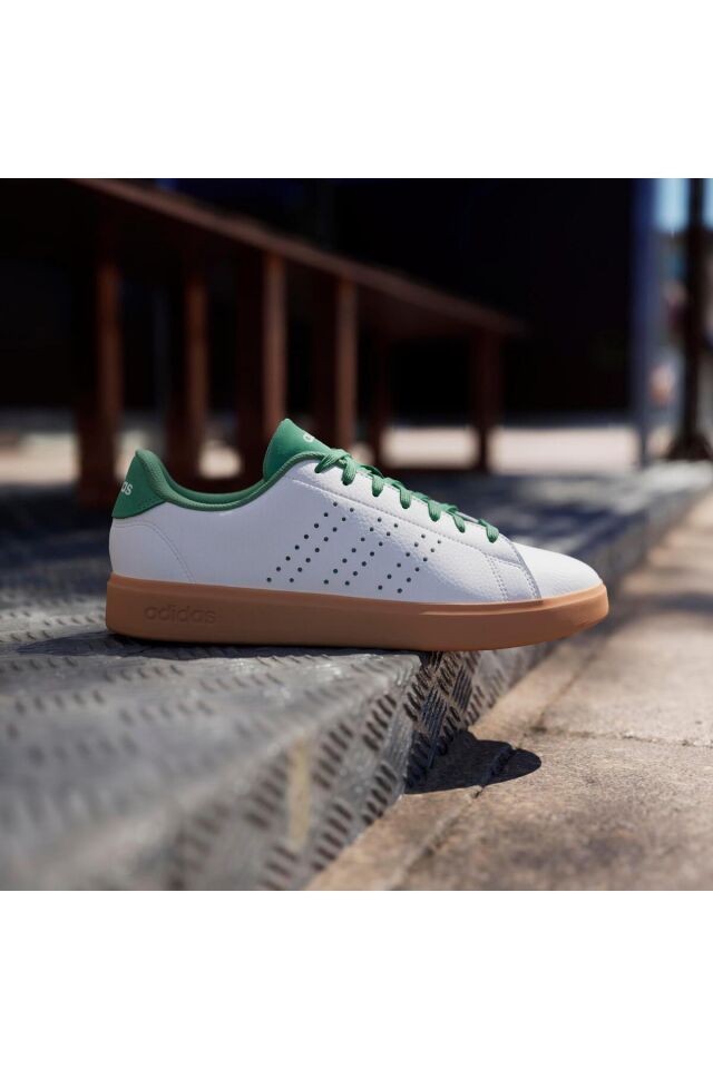 Advantage 2.0 Beyaz Erkek Tenis Ayakkabısı Ig9172 Core White / Preloved Green / - 41 1/3