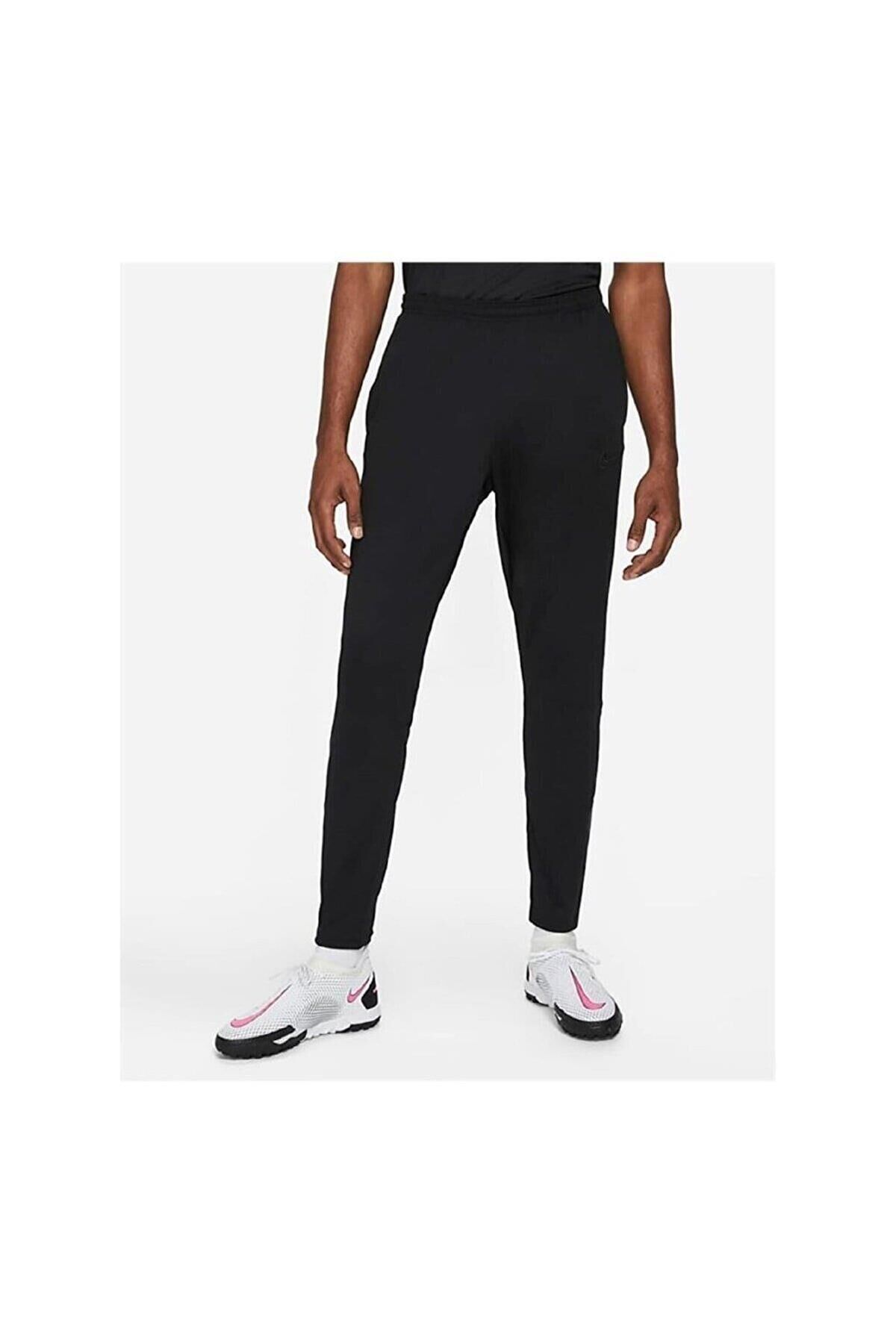 Academy21 Pant CW6122-011 Erkek Eşofman Altı Black/Lt Photo Blue/Chile Red - S