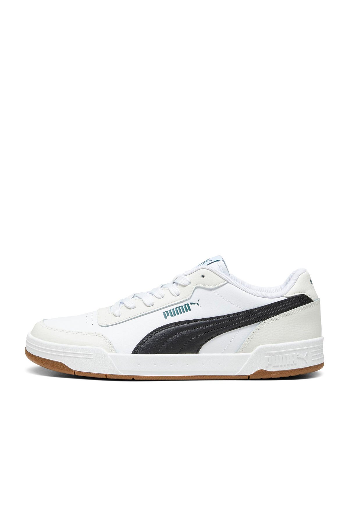Caracal Erkek Beyaz Spor Ayakkabı (369863-44) Puma White-Puma Black-Malachite-Vapor Gray - 43