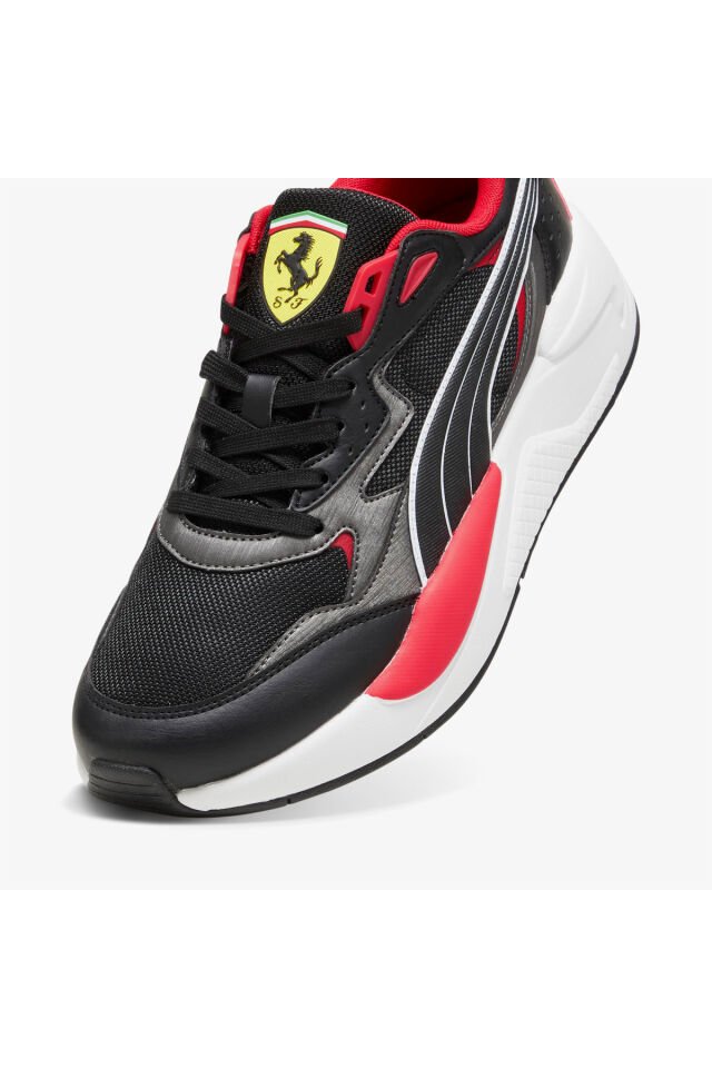 Ferrari X-Ray Speed Erkek Kırmızı Spor Ayakkabı Siyah - 43