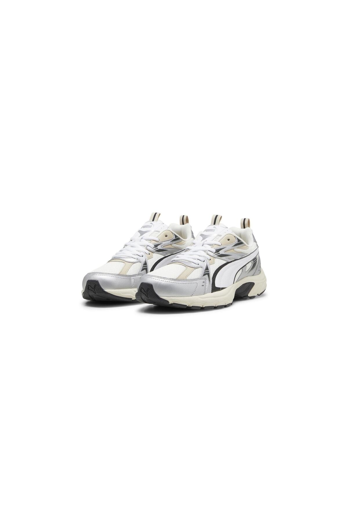Milenio Tech Sneaker Warm White Silver Metallic - 44