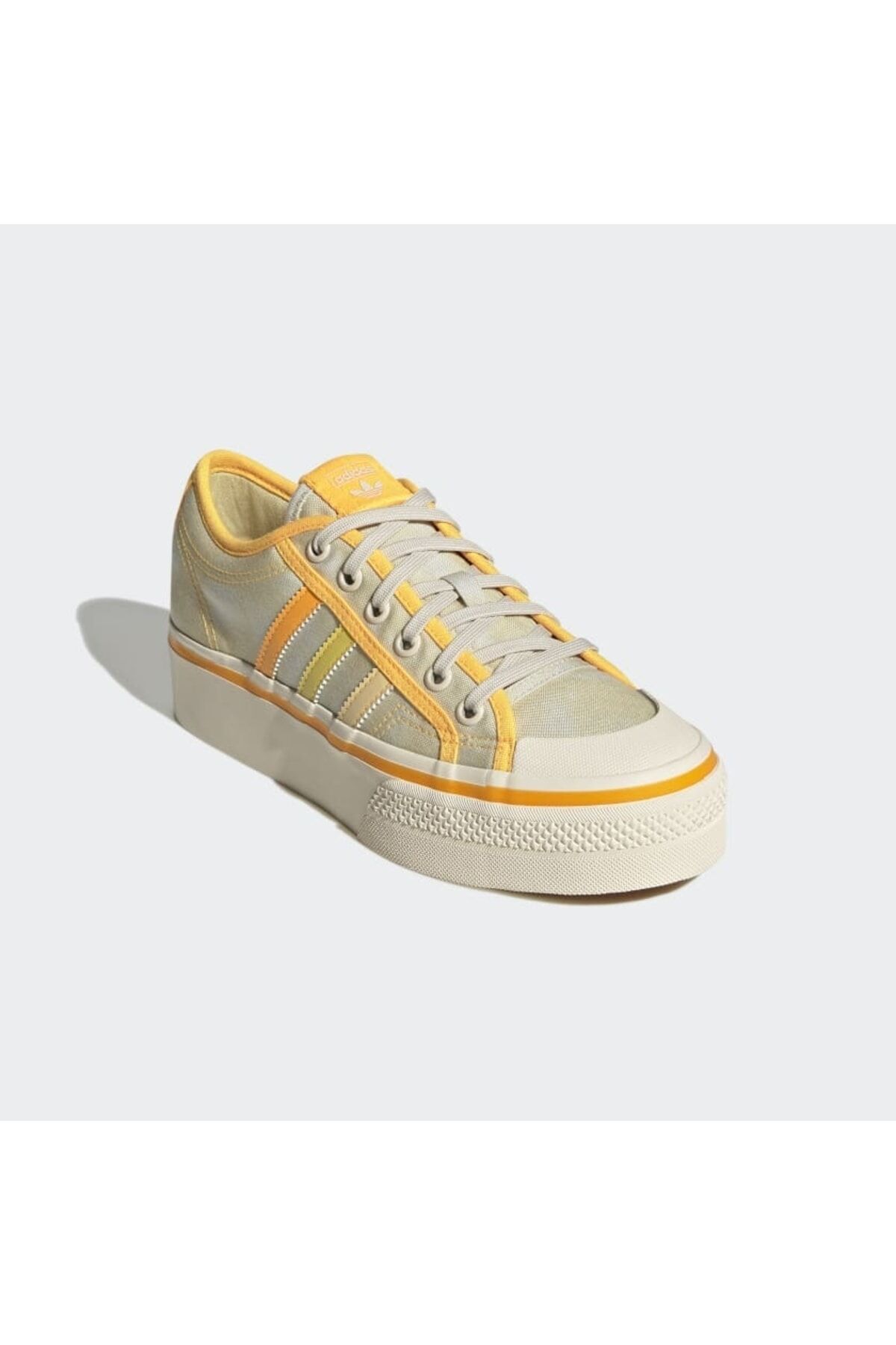 Nizza Platform Ayakkabı Almost Yellow / Orange Tint / Wonder White - 38