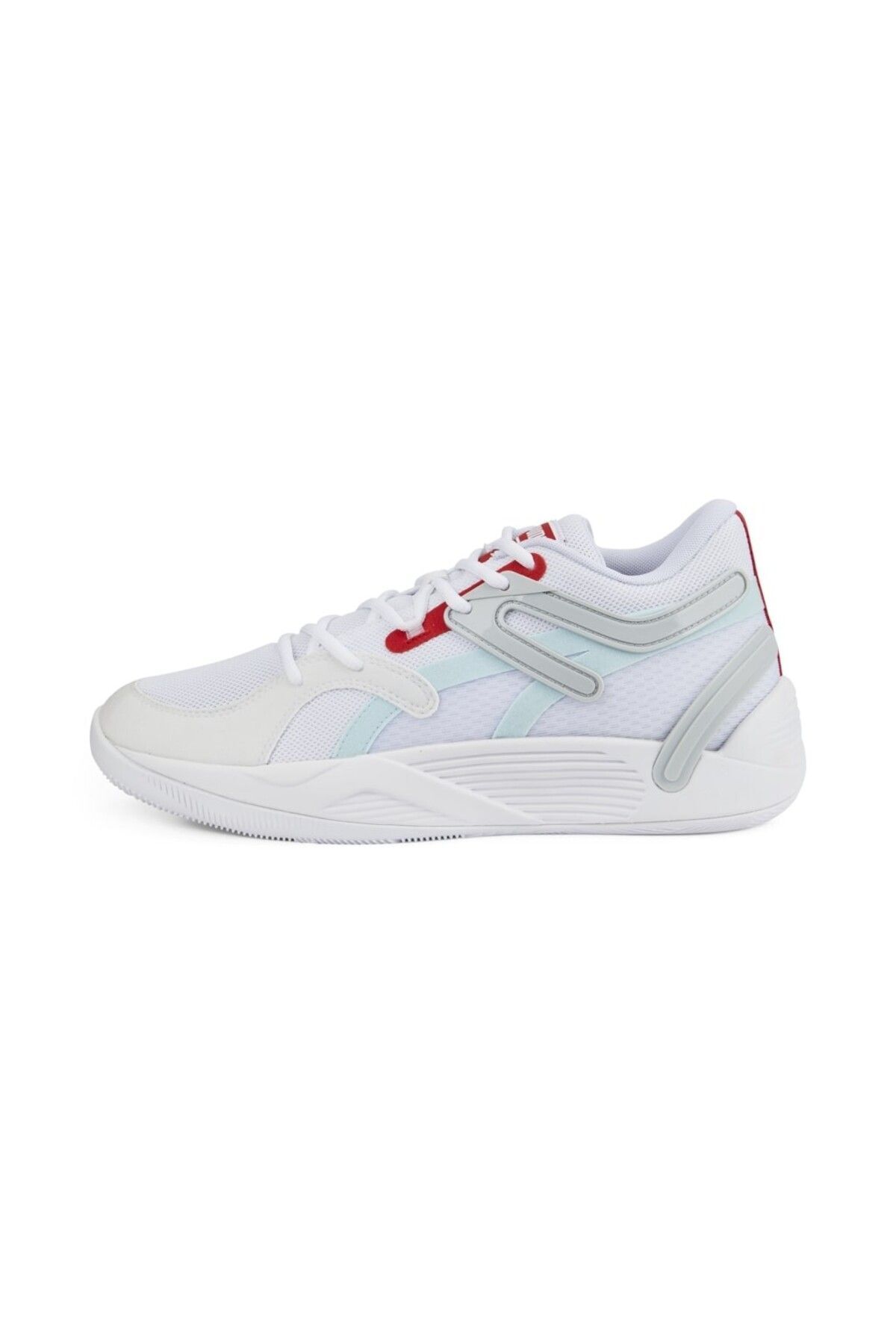 Trc Blaze Court Unisex Spor Ayakkabı Puma White - 44,5