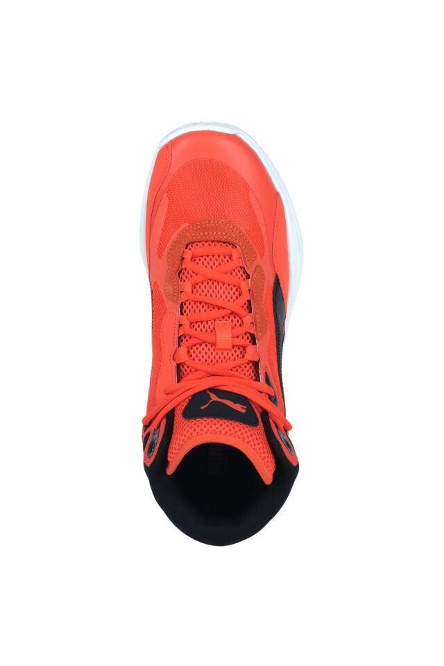 Playmaker Pro Mid Erkek Kırmızı Basketbol Ayakkabısı (377902-12) Kırmızı - 40,5