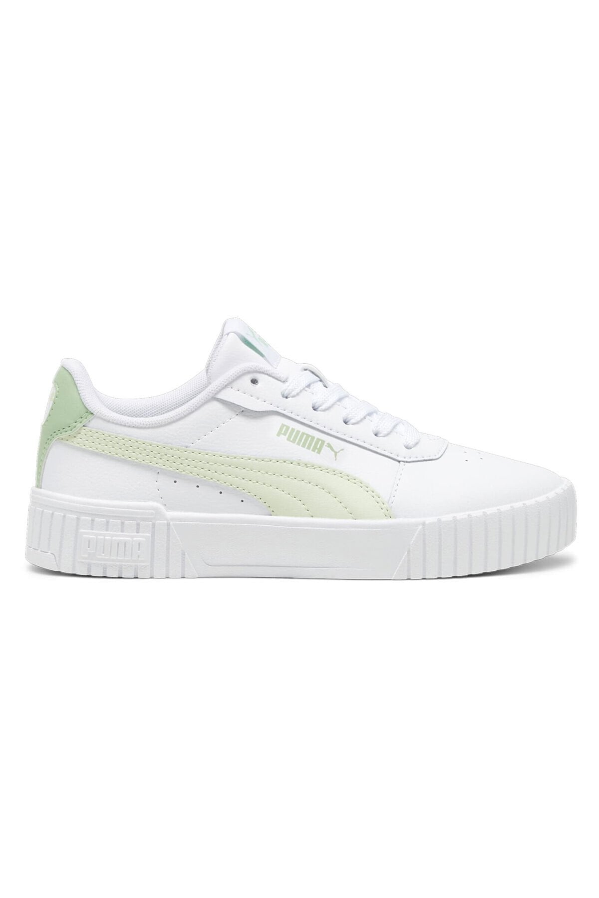 Carina 2.0 Jr Çocuk Beyaz Sneaker Ayakkabı 38618515 Yeşil - 37