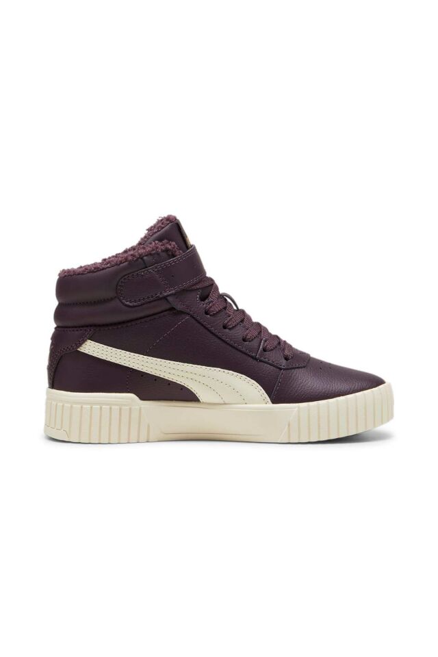 CARINA 2.0 MID WINTER Genç Ayakkabısı Midnight Plum-Alpine Snow-Puma - 37