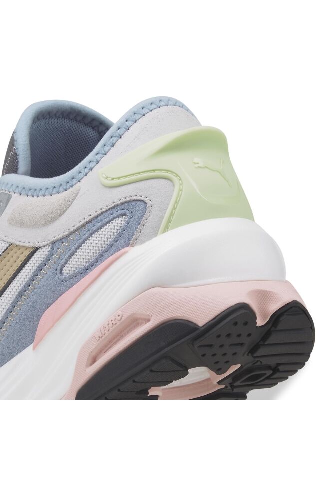 Extent Nitro Pastel- Beyaz Kadın/günlük Spor Ayakkabı Nimbus Cloud-Puma White-Varsity Green - 40,5