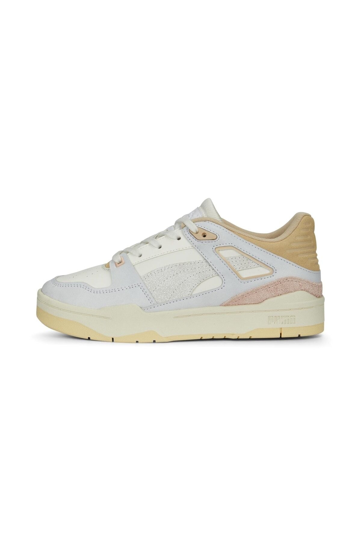 Slipstream Thrifted - Beyaz Kadın/ Günlük Spor Ayakkabı Puma White-Warm White-Pristine - 38