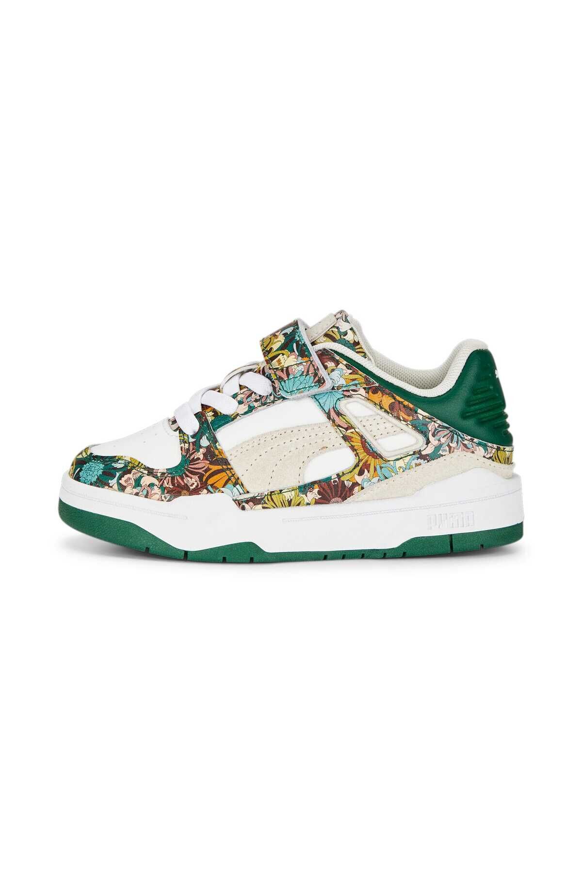 PUMA x LIBERTY Slipstream Çocuk Ayakkabısı Vine-Pristine - 34
