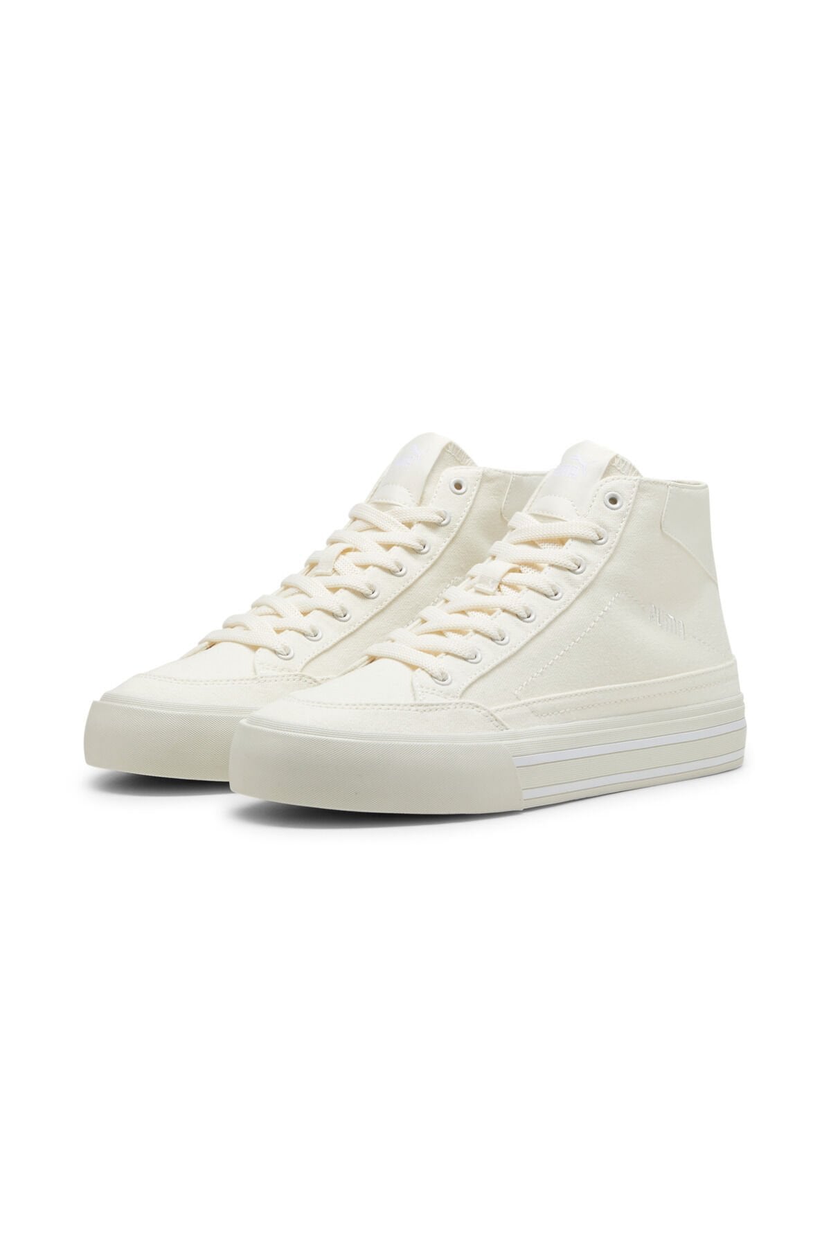 Court Classic Vulc Mid Warm White-Puma White - 40
