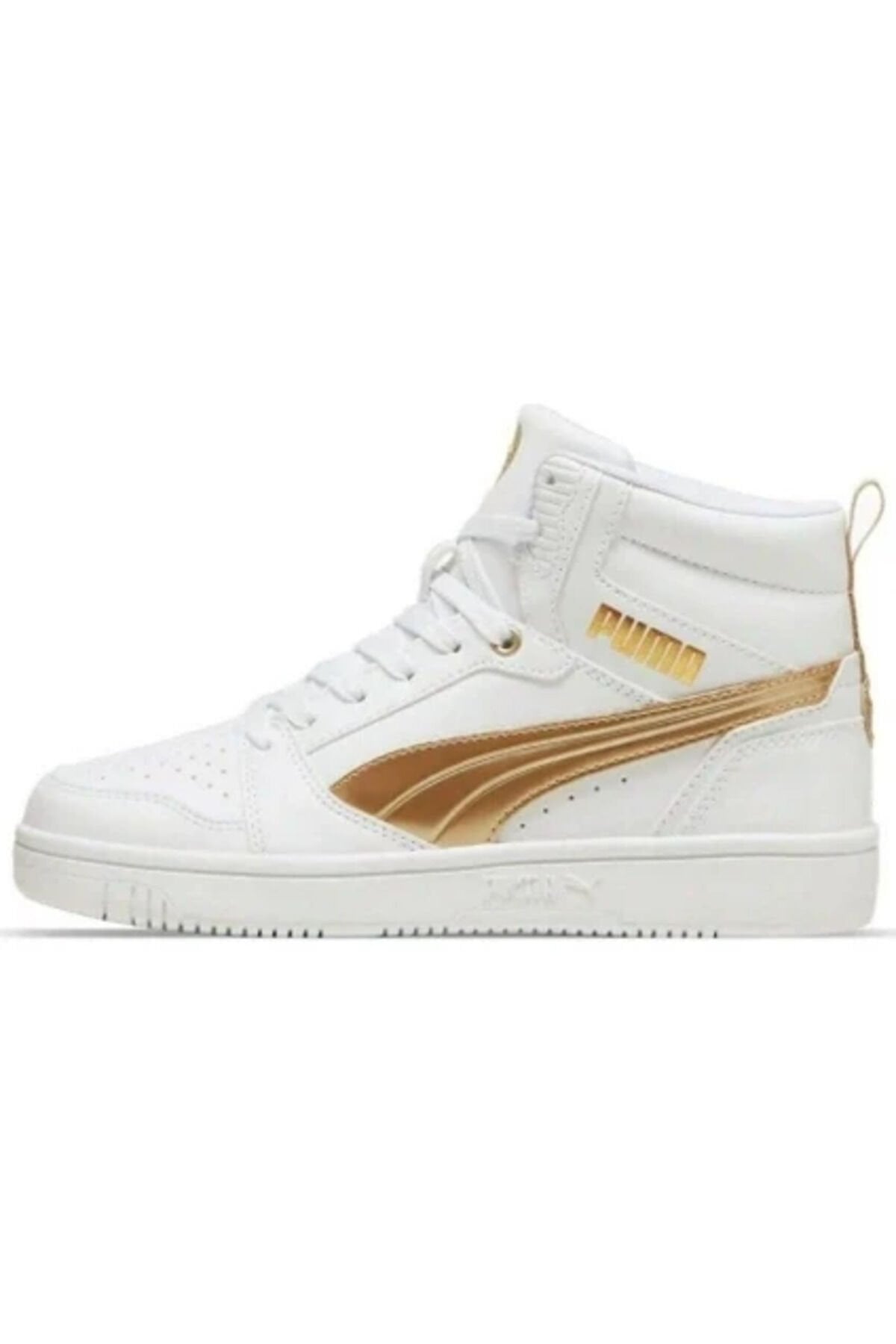 Rebound V6 Metallic Dream Kadın Günlük Spor Ayakkabı 397474 BEYAZ White-Gold - 40