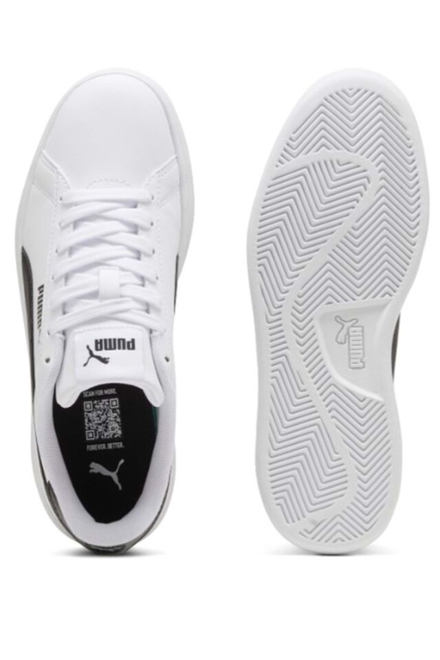 Smash 3.0 Nightkeeper Jr 397991-01 Unisex Spor Ayakkabı BEYAZ Puma White-Puma Black - 37