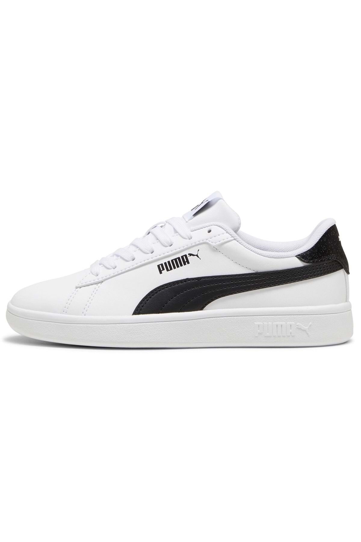Smash 3.0 Nightkeeper Jr 397991-01 Unisex Spor Ayakkabı BEYAZ Puma White-Puma Black - 37