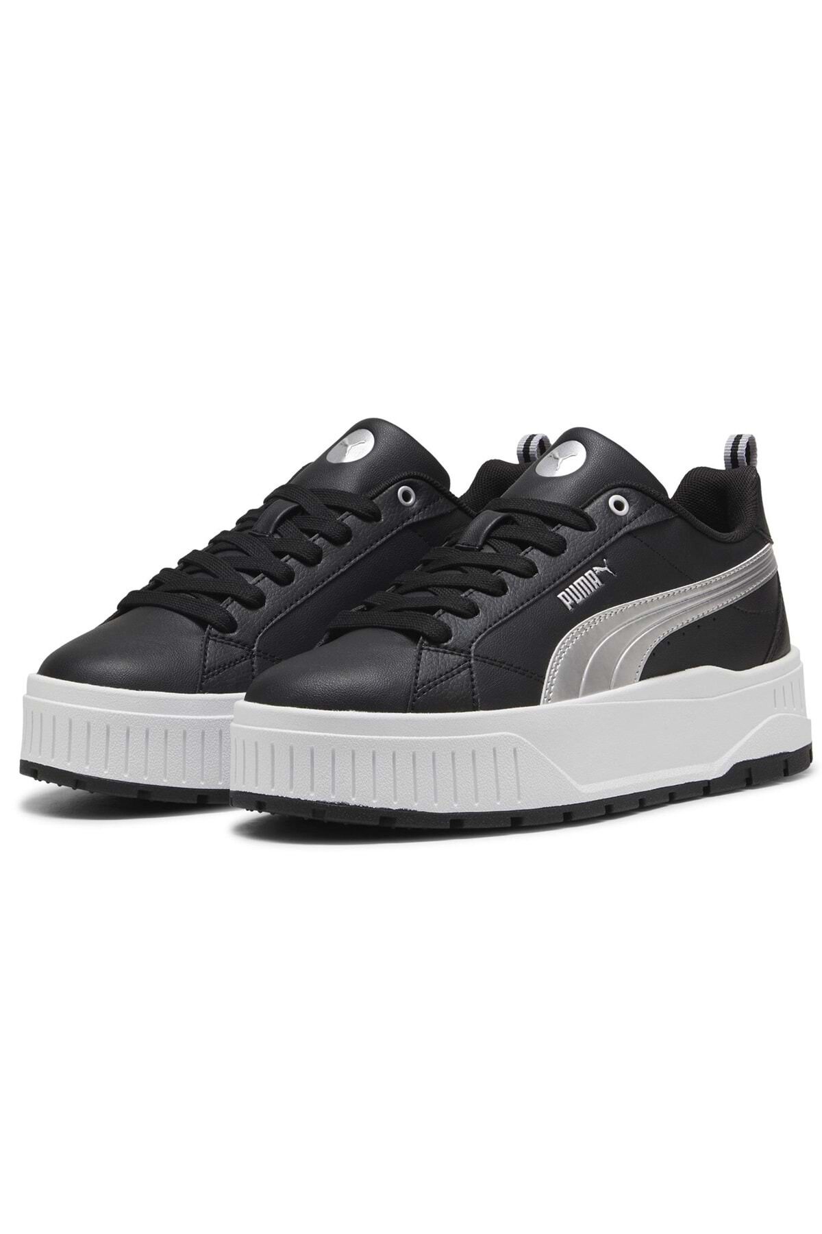 398892 Karmen II L Metallic Dream Sneaker Ayakkabı Unisex Spor Ayakkabı SİYAH Siyah - 40