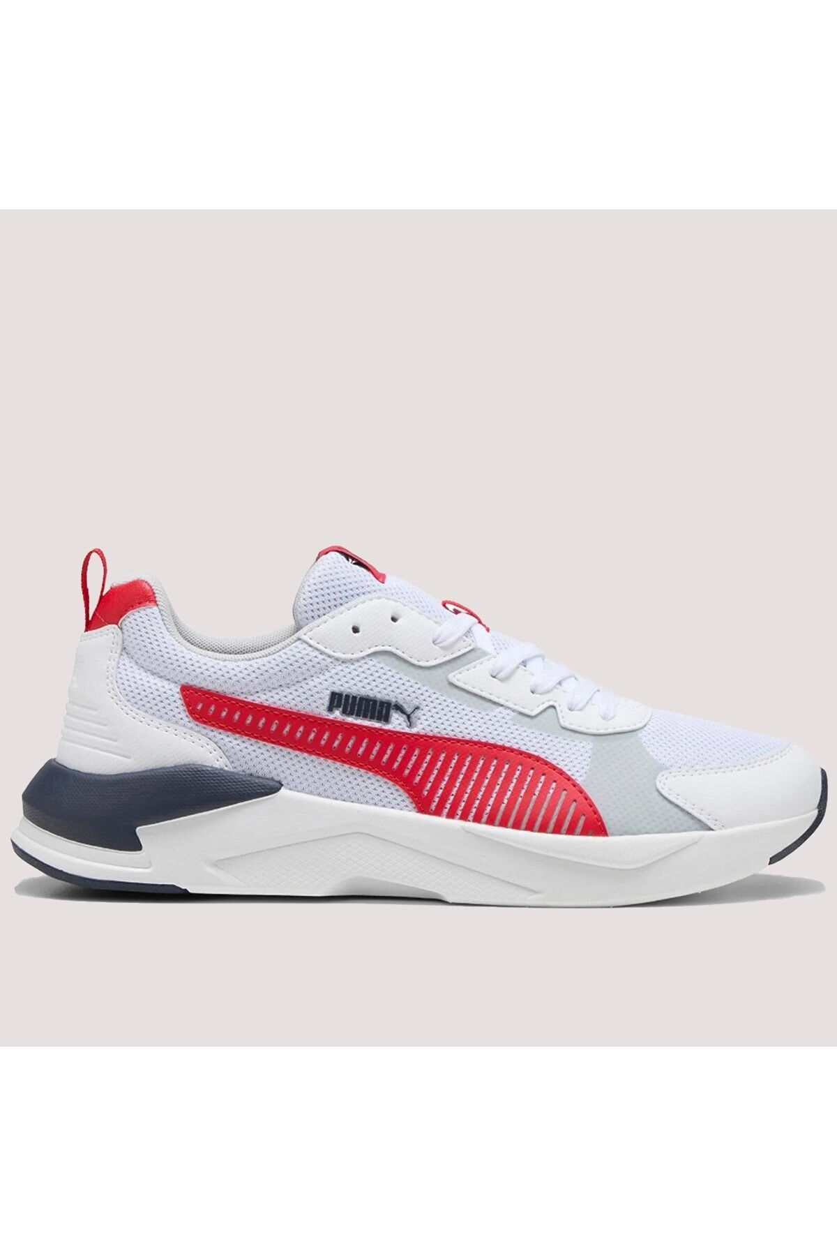 X-Ray Erkek Spor Ayakkabı 400229 03 - Beyaz-Kırmızı - 41 Puma White-For All Time Red-Puma Navy - 43