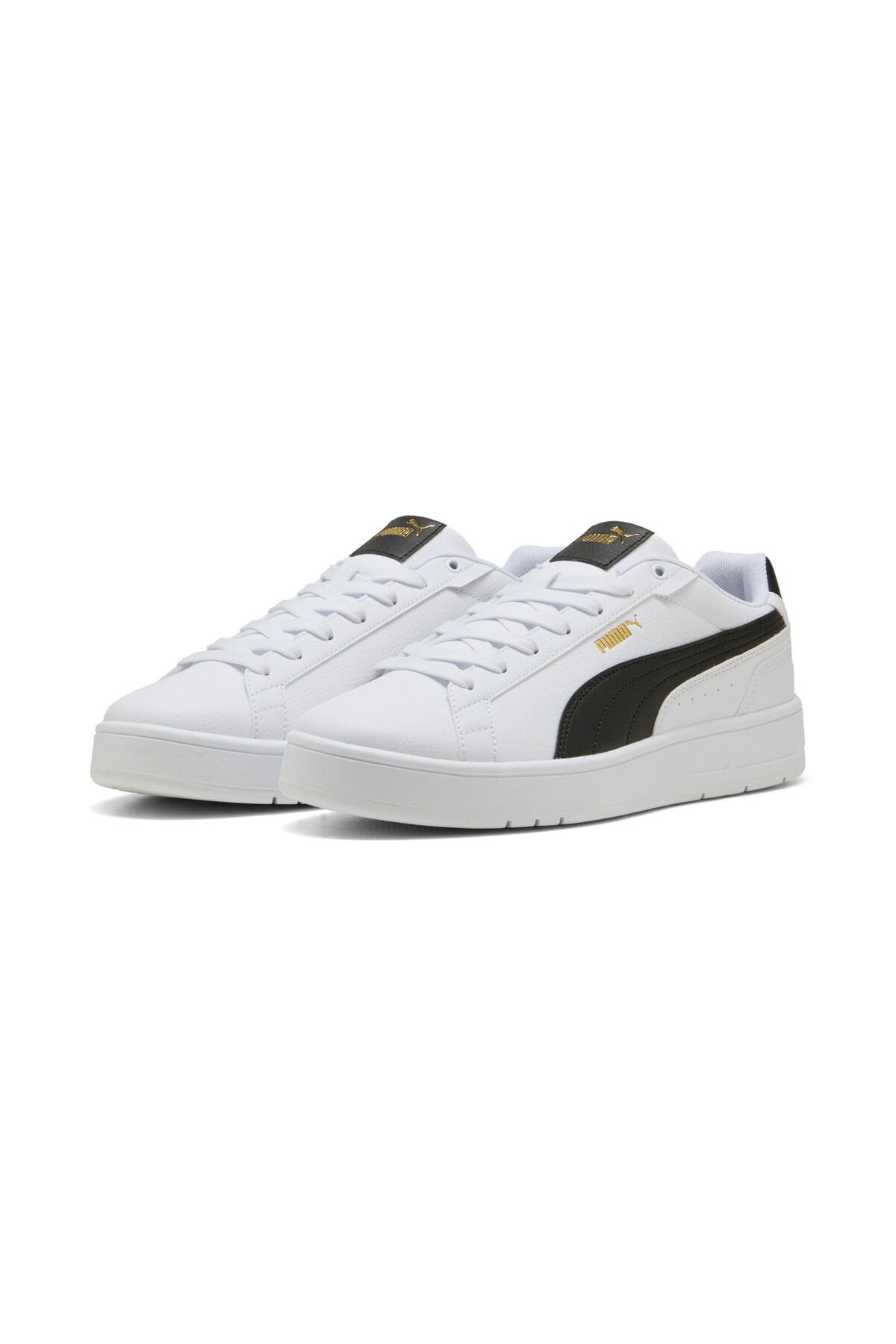 Court Classico Sneaker Puma White-Archive Green-Puma Gold - 43