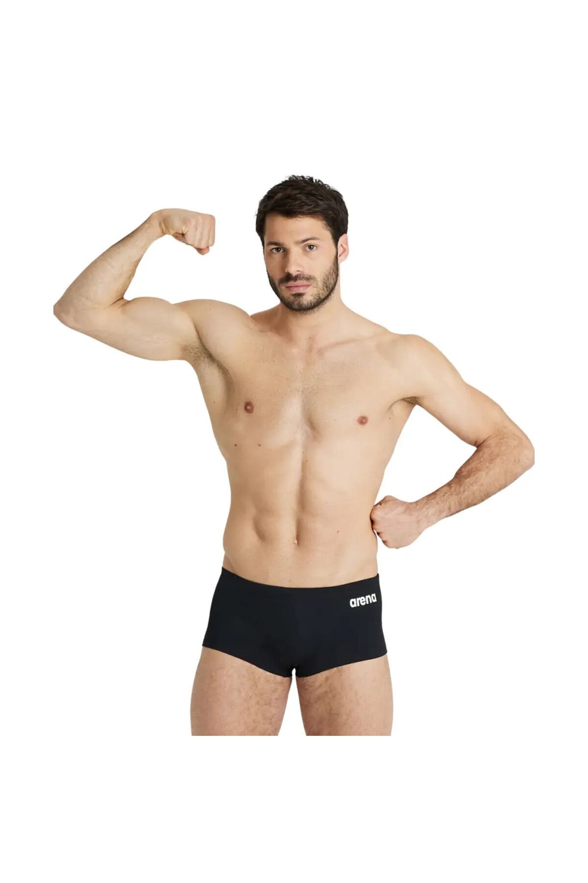 Team Swim Low Waist Erkek Siyah Yüzücü Şortu 004775550