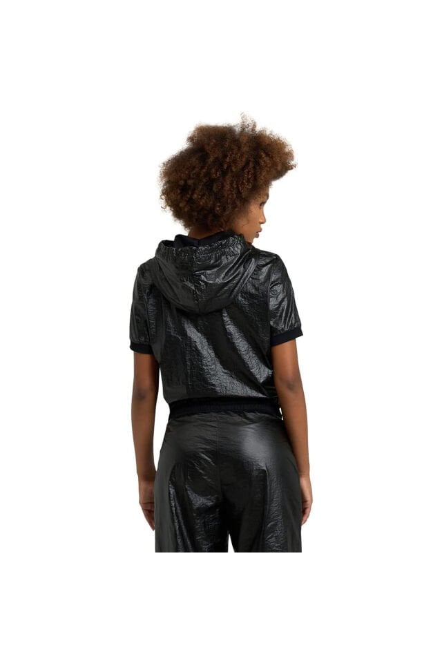 Wo50Th Kadın Siyah Günlük Stil Ceket 006239131