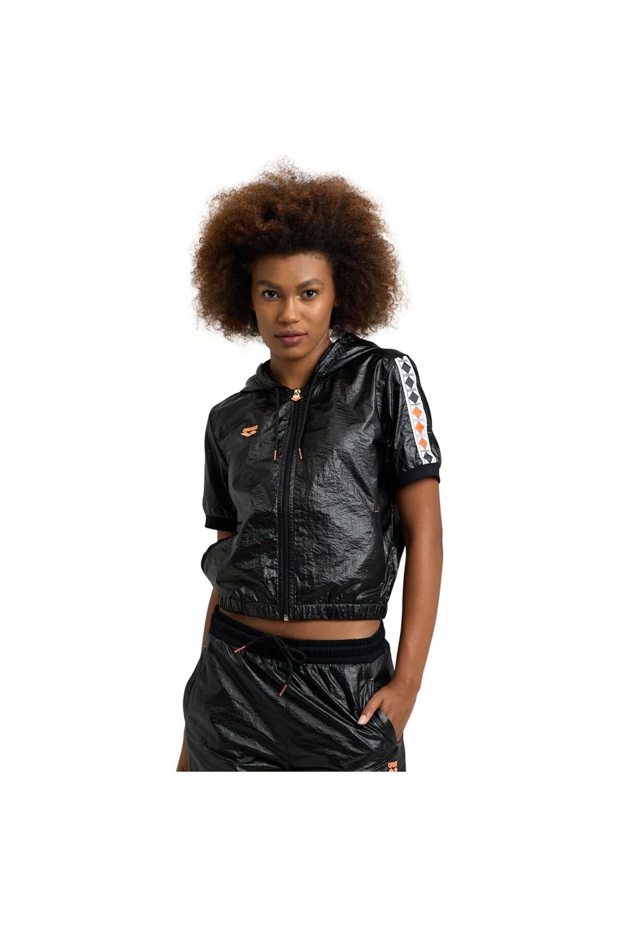 Wo50Th Kadın Siyah Günlük Stil Ceket 006239131