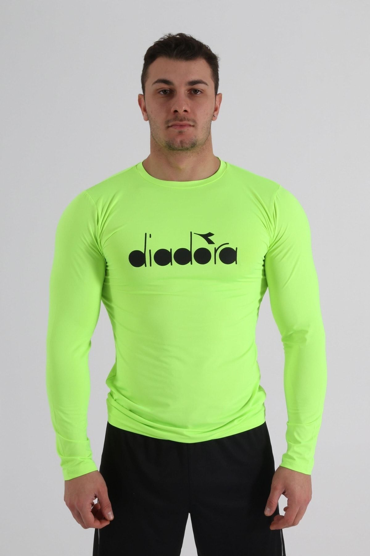 Soloben Uzun Kollu Içlik Neon Yeşil