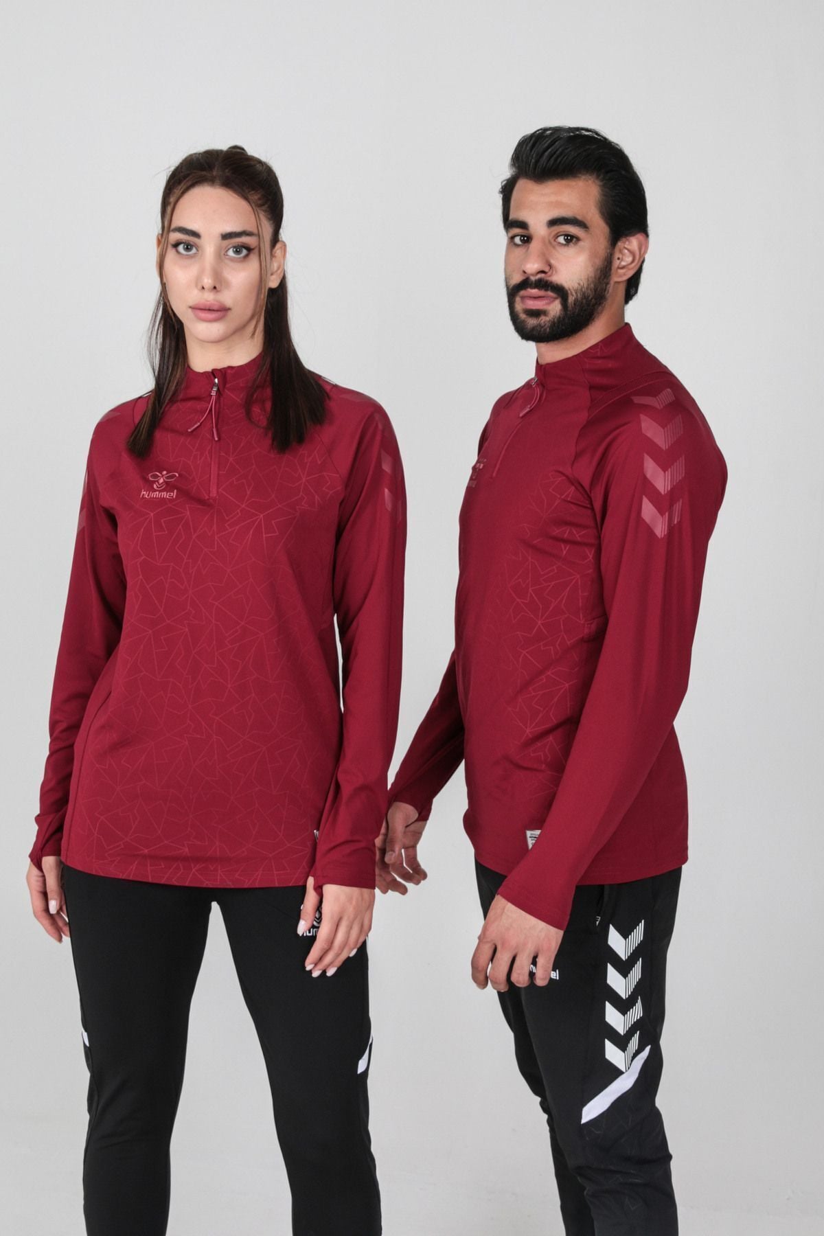 Dream Antrenman Eşofman Üstü Bordo Bordo - S