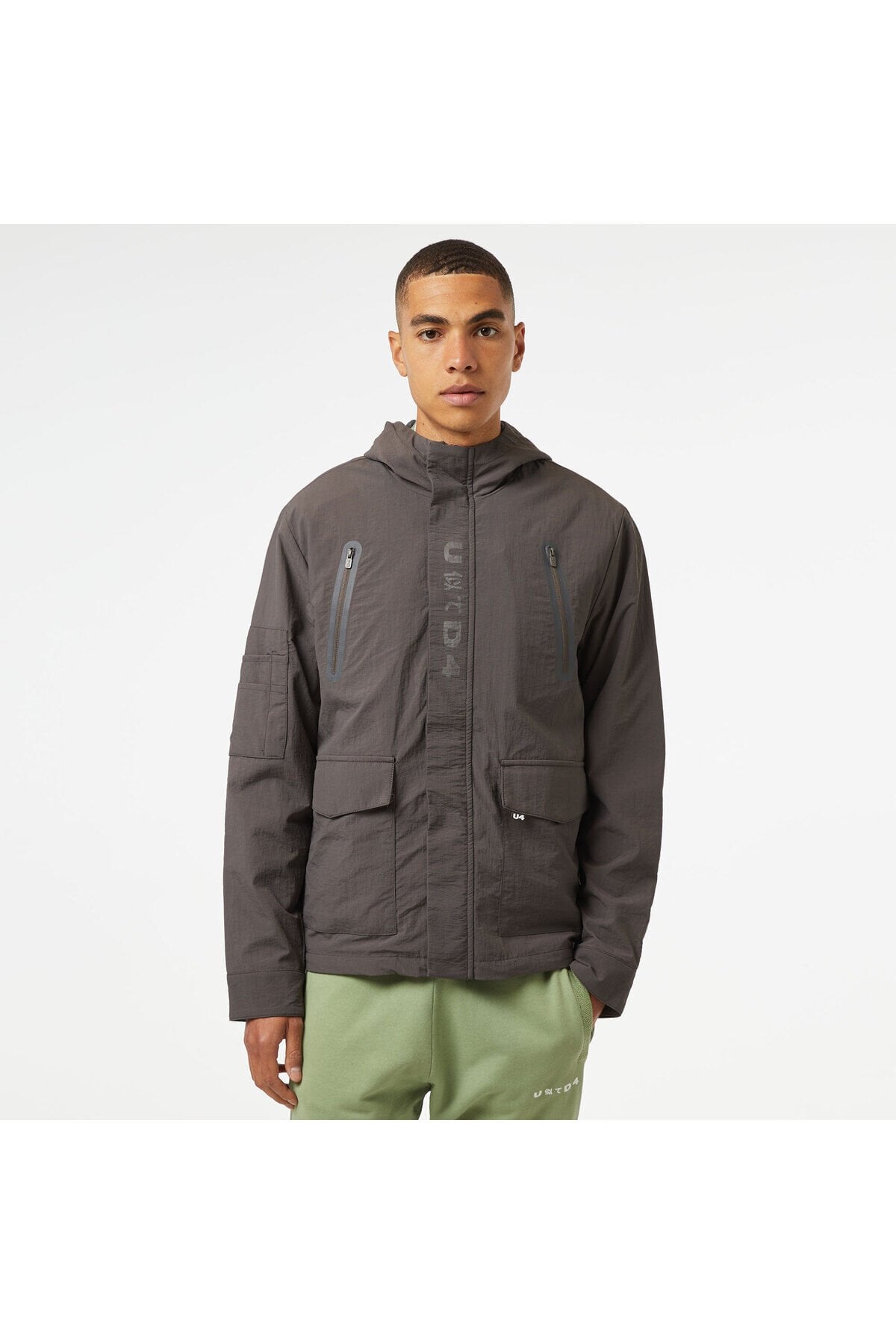 Unıted4 Classic Erkek Gri Ceket
