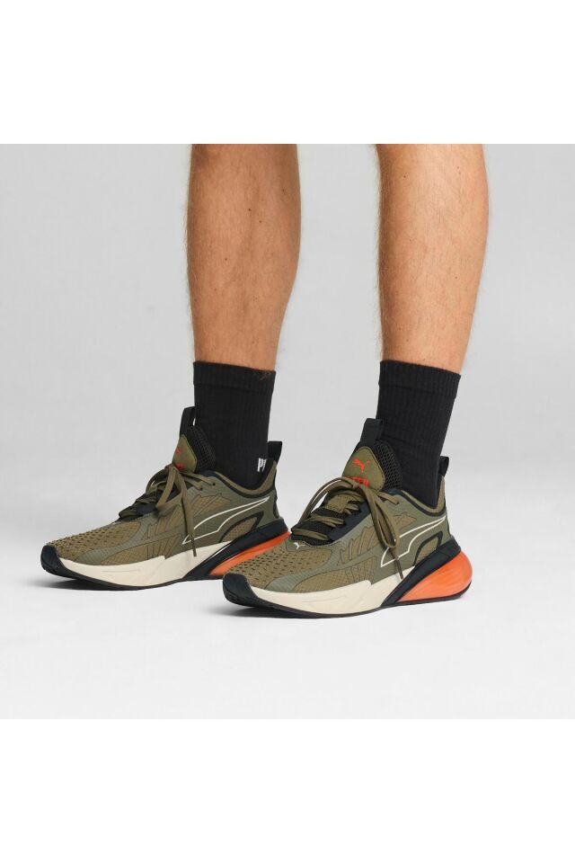 X-cell Action Erkek Yeşil Koşu Ayakkabısı