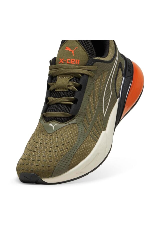X-cell Action Erkek Yeşil Koşu Ayakkabısı