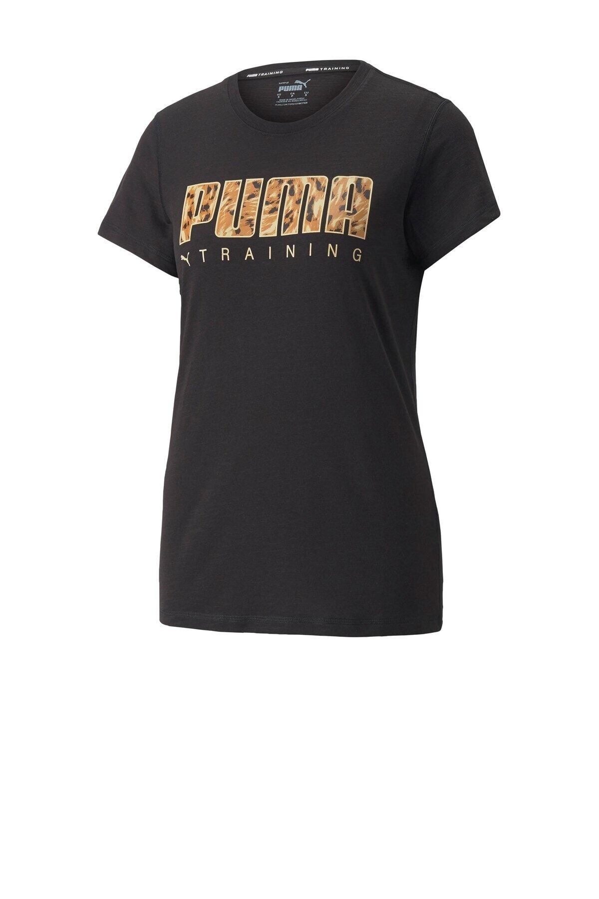 Performance Logo Fill Kadın Siyah Koşu Tişört 52251301