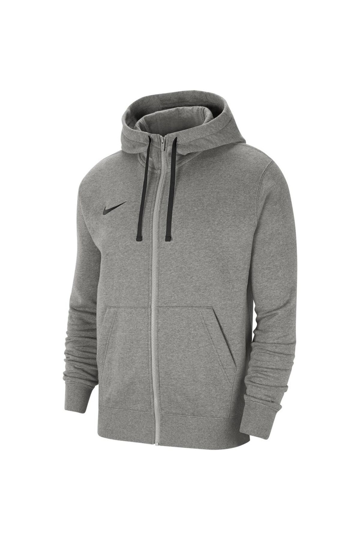 Y Nk Flc Park20 Fz Hoodie Çocuk Futbol Sweatshirt Gri - L