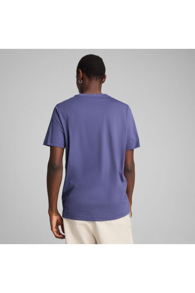 Puma Graphics icon Erkek Mavi T-Shirt