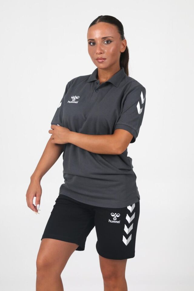 Armin Pamuklu Polo Yaka Tişört Antrasit