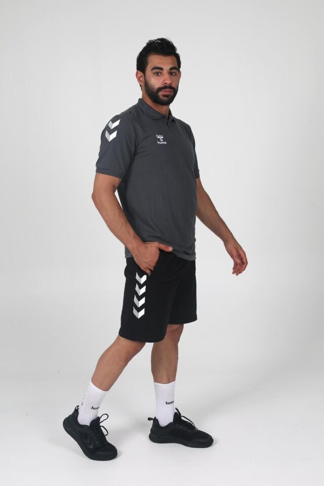 Armin Pamuklu Polo Yaka Tişört Antrasit