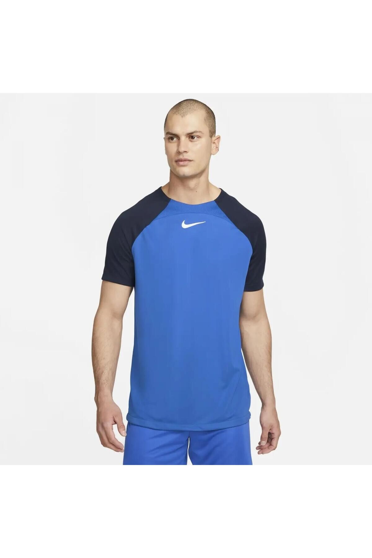 Dh9225-463 M Nk Df Acdpr Ss Top K Erkek T-shirt Mavi - S