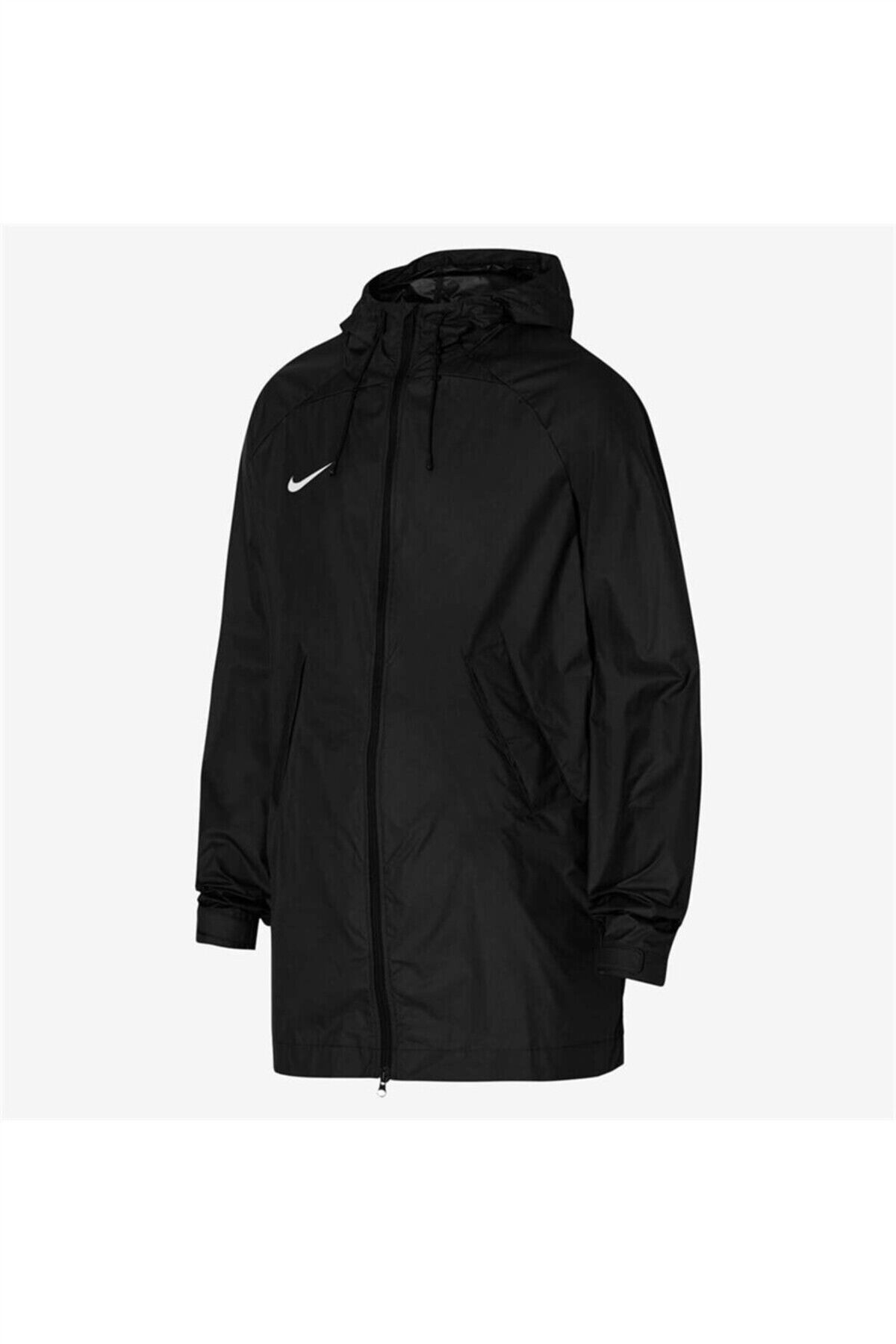 Dj6301-451 Mens Full-zip Hooded Soccer Jacket Siyah - L