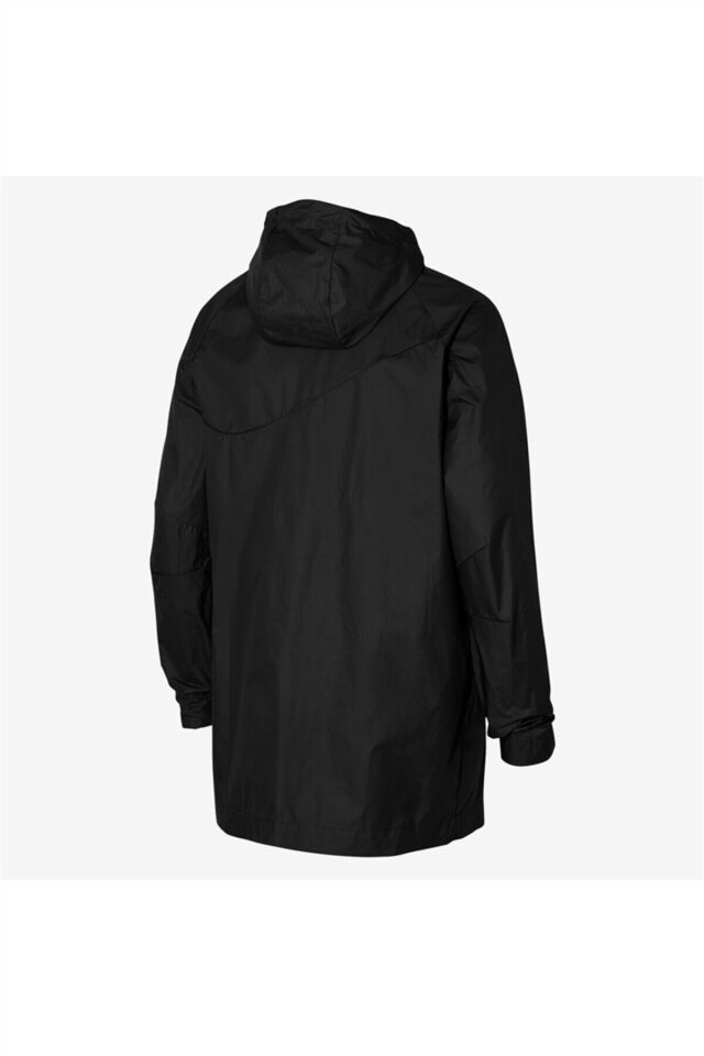 Dj6301-451 Mens Full-zip Hooded Soccer Jacket Siyah - L